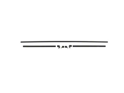 Trim Parts Rear Window Trim Set; 7-Pieces (64-65 GTO)