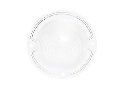 Trim Parts Parking Light Lens; Clear (1958 Biscayne, Brookwood, Impala, Yeoman)