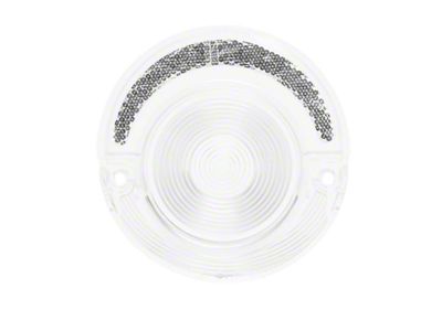 Trim Parts Tail Light Lens without Trim; Clear (1964 Biscayne, Impala)