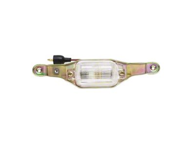 Trim Parts License Plate Lamp without Fiber Optic (72-73 Corvette C3)
