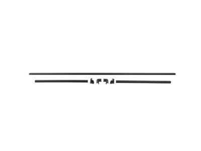 Trim Parts Rear Window Trim Set; 7-Pieces (64-65 442 2-Door Hardtop, Cutlass 2-Door Hardtop, F85 2-Door Hardtop)