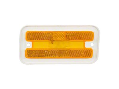 Trim Parts Front Marker Light; Amber Lens; Passenger Side (70-81 Firebird)