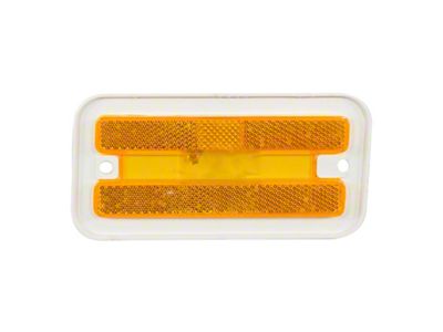 Trim Parts Front Marker Light; Amber Lens; Passenger Side (70-81 Firebird)