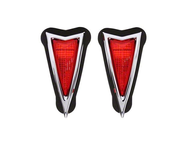 Trim Parts Rear Quarter Lamp Lens (1968 Firebird)