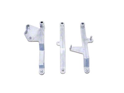 Trim Parts Heater Control Levers Set; 3-Pieces (67-72 C10, C20, K10, K20 w/ A/C)