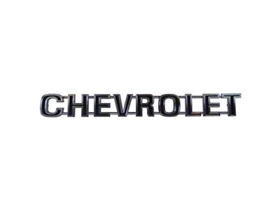 Trim Parts Tailgate Trim Panel Emblem (73-74 Blazer; 75-80 C10, K10)