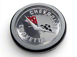 Emblem,Front/Rear Assembly,Silver,58-61 
