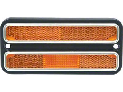 Deluxe Front Side Marker Light; Amber (68-72 Blazer, C10, C20, Jimmy, K10, K20)