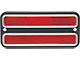 Deluxe Rear Side Marker Light; Red (68-72 Blazer, C10, C20, Jimmy, K10, K20)
