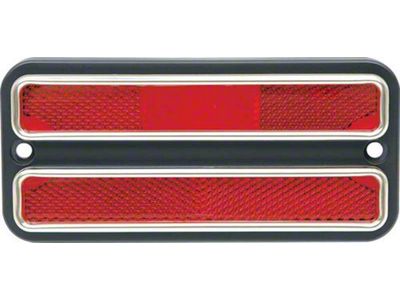 Deluxe Rear Side Marker Light; Red (68-72 Blazer, C10, C20, Jimmy, K10, K20)