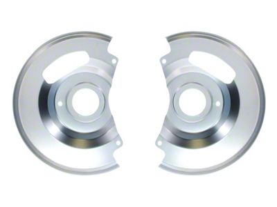 Disc Brake Dust Shields; Driver and Passenger Side (73-91 2WD Blazer, C10, C15, 2WD Jimmy)