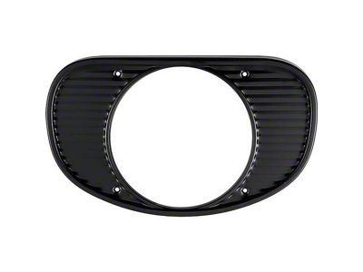 Headlight Bezel; Black (1962 C10, C20, K10, K20, Suburban)