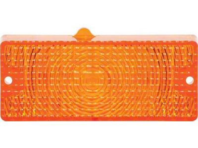 Parking Light Lens; Amber; Driver Side (69-70 Blazer, C10, C20, K10, K20)