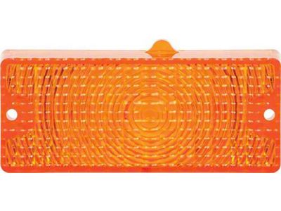 Parking Light Lens; Amber; Passenger Side (69-70 Blazer, C10, C20, K10, K20)