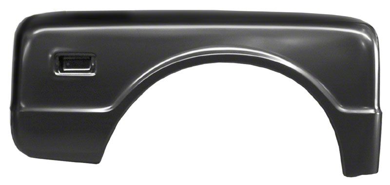 Ecklers Rear Fender; Passenger Side (67-72 C10, C20, K10, K20 Stepside)