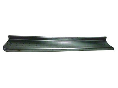 Running Board; Black; Driver Side (47-55 Chevrolet/GMC Truck w/ Short Bed)