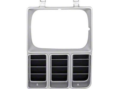 Single Headlight Bezel; Driver Side (81-82 Blazer, C10, K10)