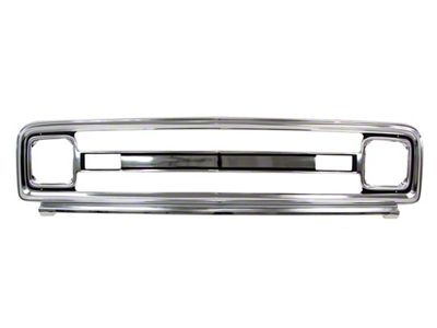 Smooth Grille Shell; Anodized Aluminum (69-70 Jimmy)