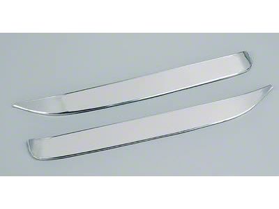 Ventshade Window Deflectors; Stainless Steel (88-99 C1500, C2500, C3500, K1500, K2500, K3500)