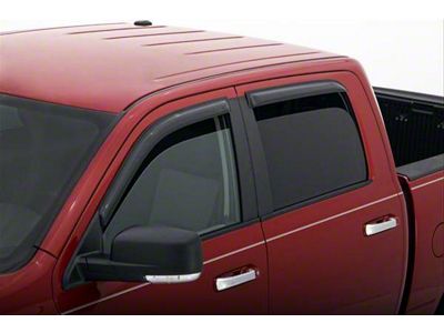 Ventvisor Window Deflectors; Front and Rear; Dark Smoke (88-99 C1500/C2500/C3500/K1500/K2500/K3500 Extended Cab)