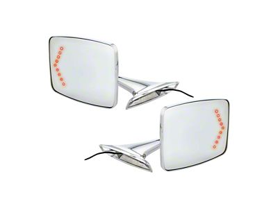 Exterior Door Mirrors with LED Turn Signals (73-87 C10, C15, K10, K15, K20)