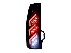 LED Tail Lights; Black Housing; Smoked Lens (88-98 C1500, C2500, C3500, K1500, K2500, K3500)