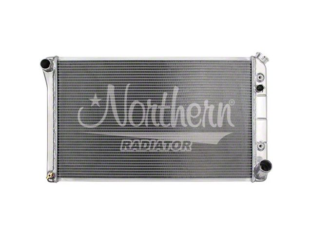 18x18 Radiator Ecklers Muscle Car Aluminum Radiator; 32-3/4 x 18-3/8 x 3-1/8 (67-72 ...