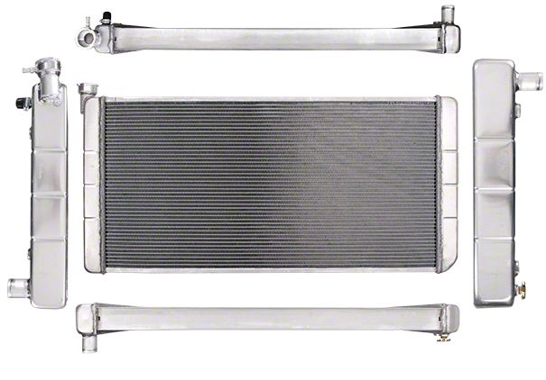 Ecklers Muscle Car Aluminum Radiator; 38-1/2 x 18-5/16 x 3-1/8 (88-00 ...