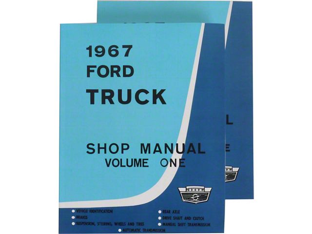 Truck Shop Manual - 3 Volume Set - 1440 Pages