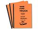 Shop Manual,1966 Truck,Volumes 1-4,1454 pages