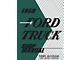 Truck Shop Manual - 712 Pages