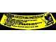 Trunk Decal - Space Saver Spare Caution - Mercury
