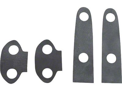 Trunk Hinge Pad Kit - Rubber - 4 Pieces - Ford Flatback Sedan