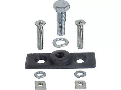 AEspares Chrome Boot Trunk Lid Hinges Set With Washers For Morris Oxford S2u – 10 Pieces, Made In India