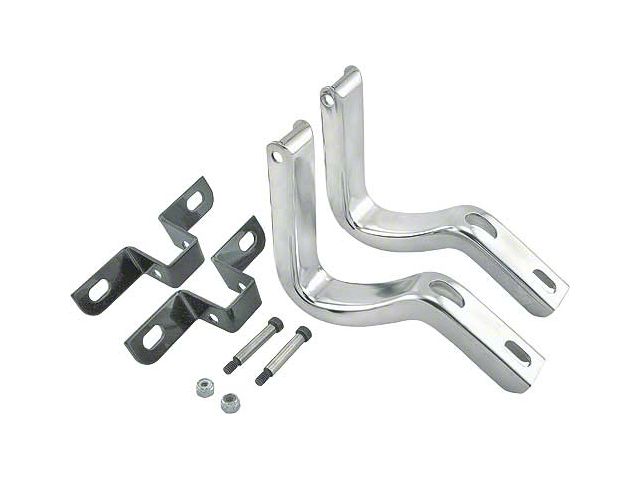 Trunk Lid Hinges/ Stainless Steel/ 1940 Convertible