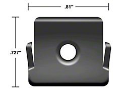 Trunk Lip Moulding End Clip (1964 Galaxie)