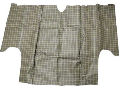 Trunk Mat - Fleece Backing - 06 Tan Plaid