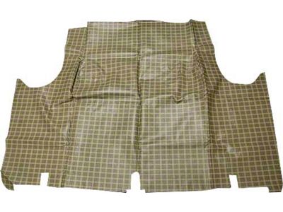 Trunk Mat - Fleece Backing - 06 Tan Plaid