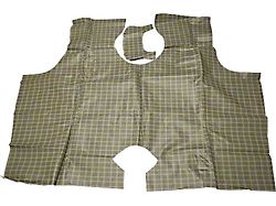 Trunk Mat - Fleece - 08 Plaid Pattern (1961 Galaxie)