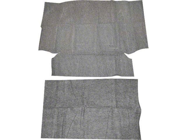 Trunk Mat - Gray Needled Felt - Ford LTD Convertible