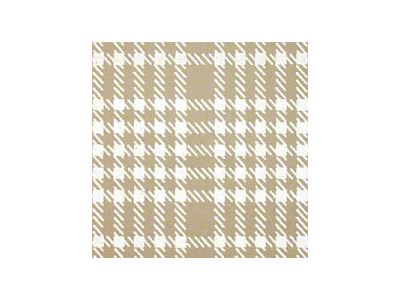 Trunk Mat, Vinyl, Plaid Pattern, Fairlane, 1966