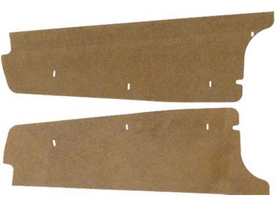 Trunk Side Filler Board - Masonite (64-65 Falcon)