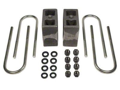 Tuff Country 5.50-Inch Rear Lift Blocks; Non-Tapered (80-97 4WD F-250, F-350 w/o Factory Overload Springs)
