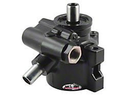 Tuff Stuff Performance GM Type II Power Steering Pump with Return Tube and Threaded Mounting; Black (Universal; Some Adaptation May Be Required)
