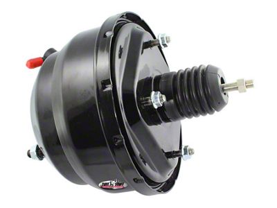 Tuff Stuff Performance 8-Inch Dual Diaphragm Power Brake Booster; Stealth Black (Universal; Some Adaptation May Be Required)