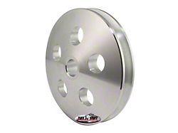 Tuff Stuff Performance Type II Power Steering 1-Groove Pulley; Natural (Universal; Some Adaptation May Be Required)
