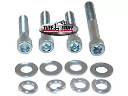 Tuff Stuff Performance Water Pump Bolt Kit; Socket Head; White Zinc (67-71 Small Block V8 Camaro)