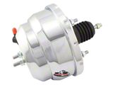 Tuff Stuff Performance 8-Inch Dual Diaphragm Power Brake Booster; Chrome (Universal; Some Adaptation May Be Required)