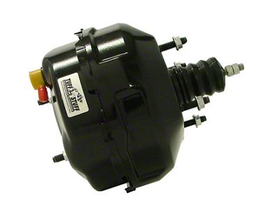 Tuff Stuff Performance 9-Inch Dual Diaphragm Power Brake Booster; Stealth Black (Universal; Some Adaptation May Be Required)