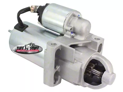 Tuff Stuff Performance Gear Reduction Starter for 168-Tooth Flexplates/Flywheels; Zinc (55-86 Corvette C1, C2, C3 & C4)